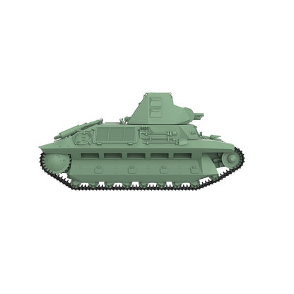 SSMODEL SS72655 1/72 25mm Military Model Kit France FCM 36 Light Tank