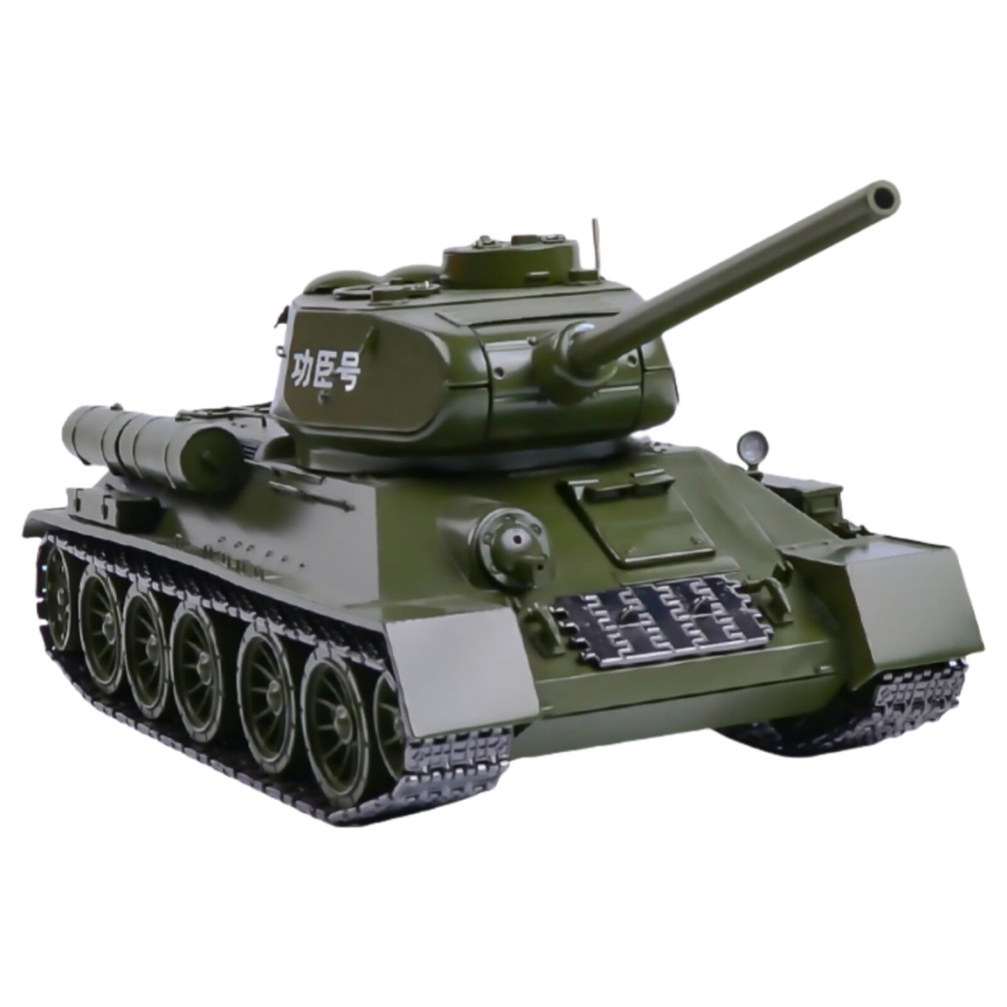 Alloy 1/30 Scale WWII Soviet T-34 Hero Tank Finished Model Toy w/ Brocade Box