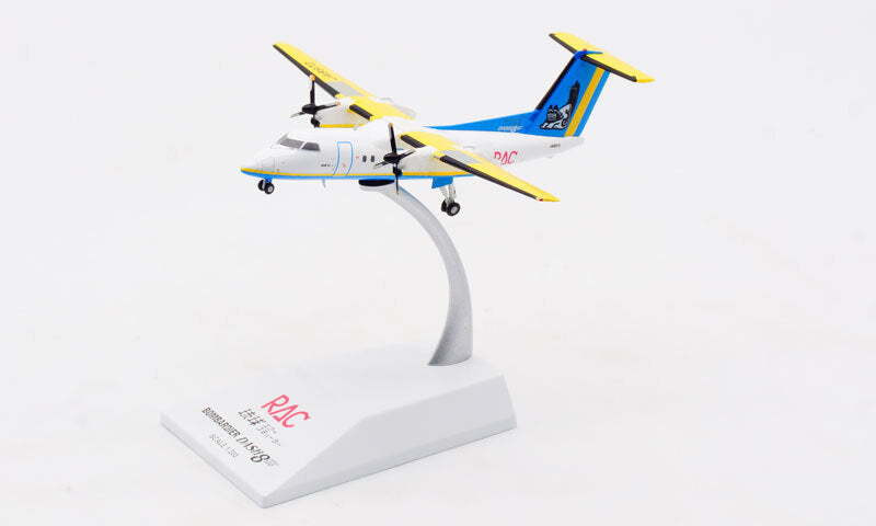 1:200 JC Wings RAC BOMBARDIERC DASH8 Passenger Airplane Diecast Aircraft Model