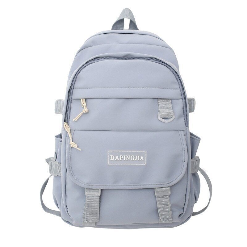 Female White Backpack Lady Backpack Book Girl Student Bag Women School Bags