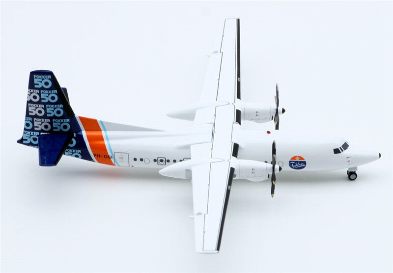JC Wings Original for Fokker FK-50 PH-OSI 1:200 DIECAST plane Pre-builded Model