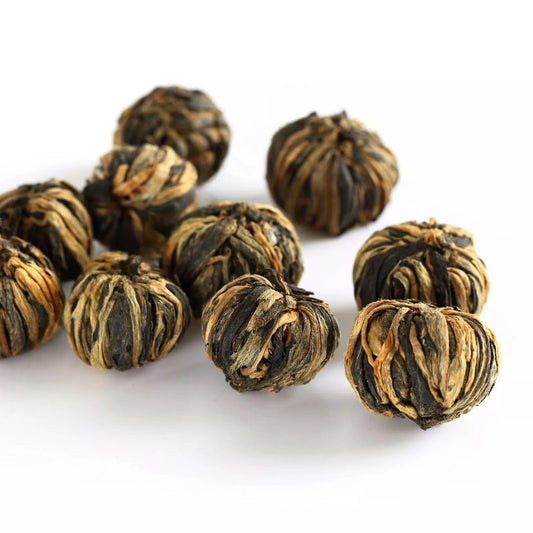 500g Nonpareil Supreme Yunnan Black Tea Dragon Pearl Dian Hong Ball Buds