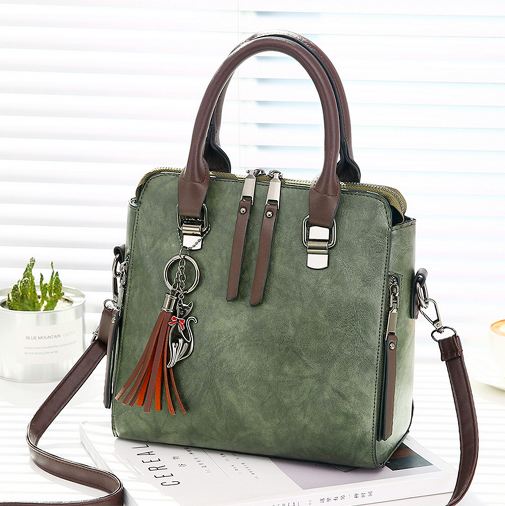 Fashion Women Handbags Shoulder Bag Messenger Crossbody Purse Faux Leather