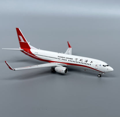 1:400 AeroPolaris Shanghai Airlines B737-800 B-1720 Airplane Diecast Model