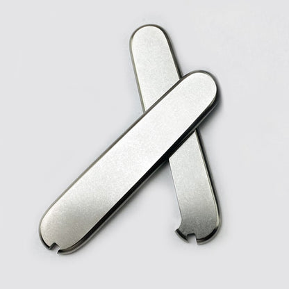 1 Pair Custom Titanium Alloy Handle Scales For 91mm Victorinox Swiss Army Knives