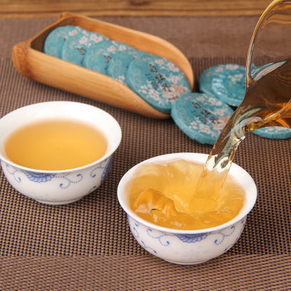 500g Yunnan Old White Tea Cake White Peony Cake Tea Ancient Tree White Tea