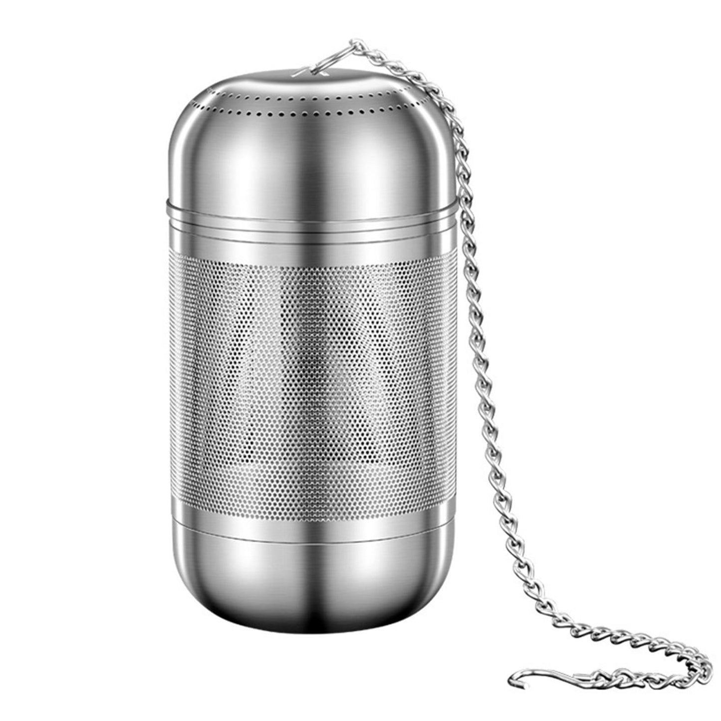 Stainless Steel Tea Infuser Tea Leaves Spice Seasoning Ball Strainer Filter Set
