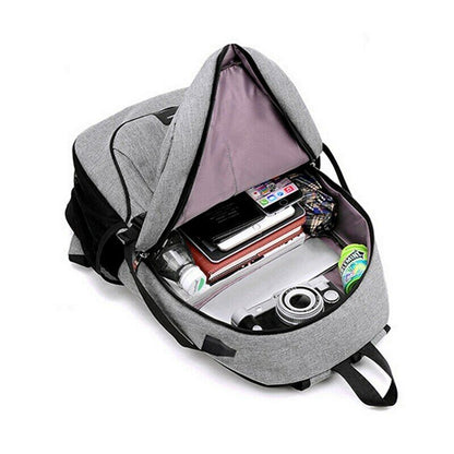 Male Backpack Bag 15.6 Inch Laptop Travel Backpack Teenagers Notebook School Bag