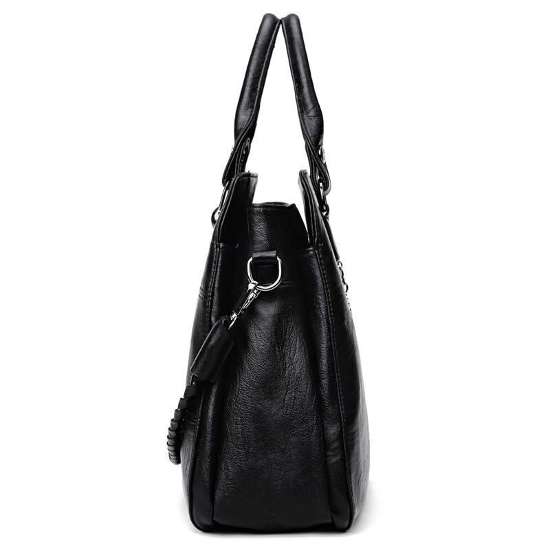 Women Shoulder Crossbody Bag Leather Messenger Bags Luxury Tote Elegant Handbag