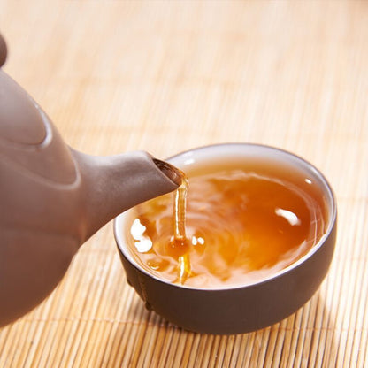 Puerh Tea Yunnan Seven Zi Cakes Auspicious Puerh Tea Ripe Tea Cake 357g