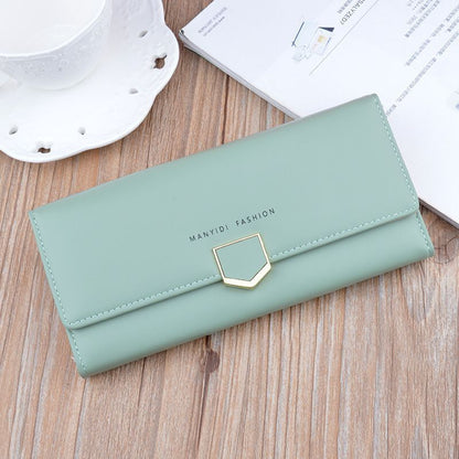 Synthetic Leather Wallets Hasp Money bags Zipper Coin Purse Cards Holder Pouch