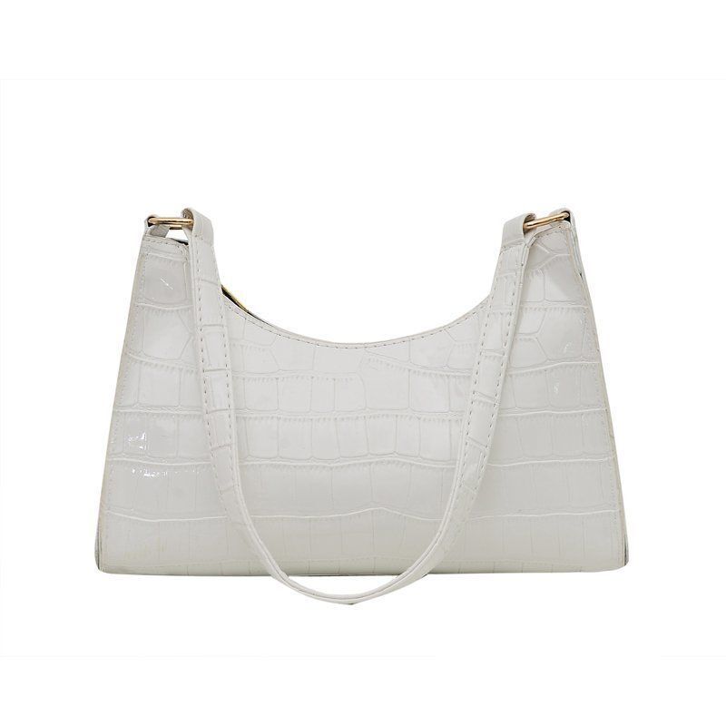 Handbag Crocodile Pattern Retro Shoulder Bag Shopping Synthetic Leather Handbags