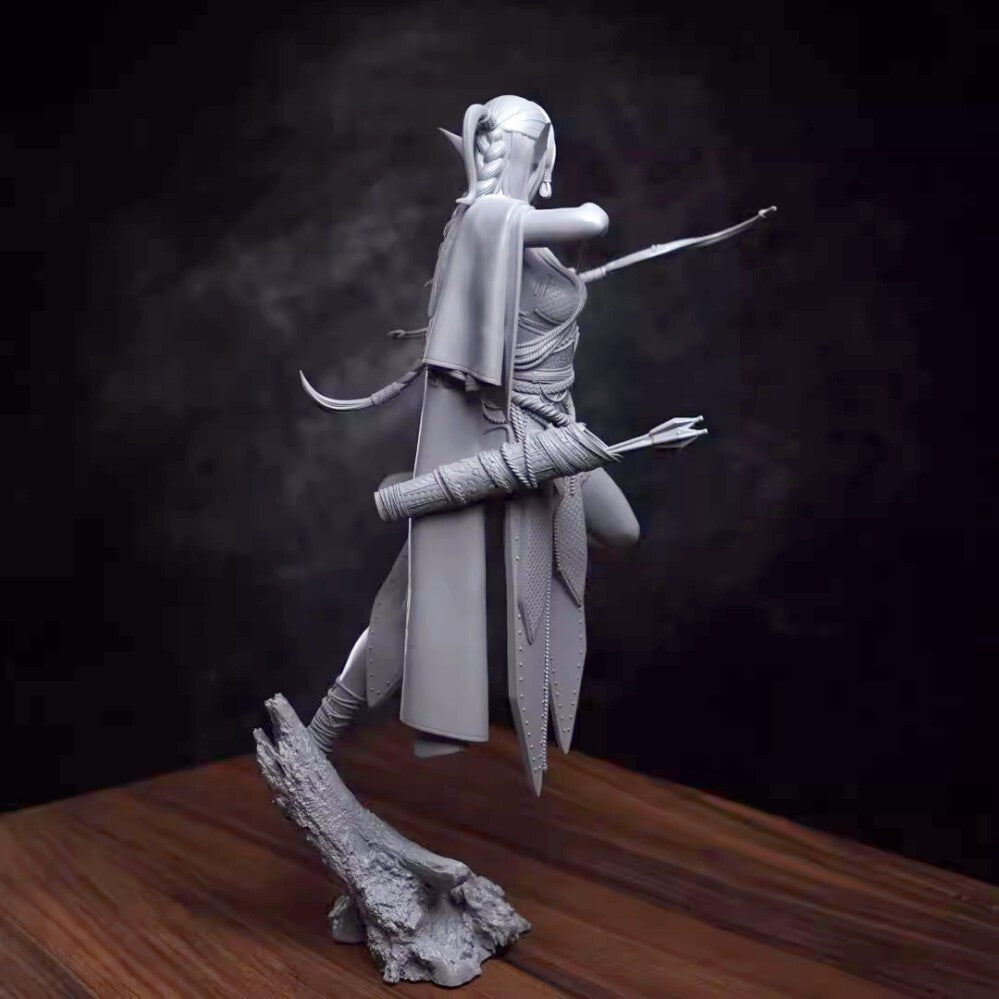 1/24 resin figures model Elf Archer Unassembled Unpainted