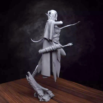 1/24 resin figures model Elf Archer Unassembled Unpainted