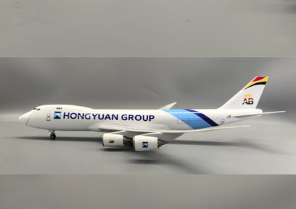 1:160 47CM HONGYUAN GROUP BOEING 747-8 Plane Landing Gear Resin Aircraft Model