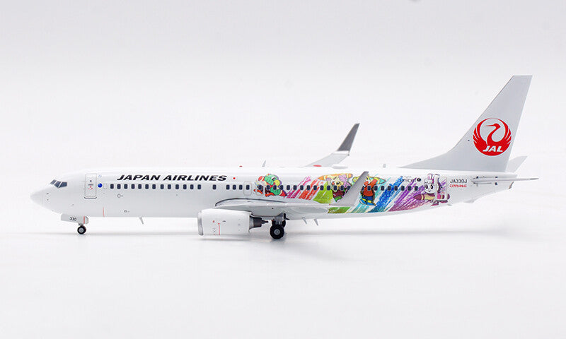 1:200 JC Wings JAPAN AIRLINES BOEING B737-800 Airplane Diecast Aircraft Model