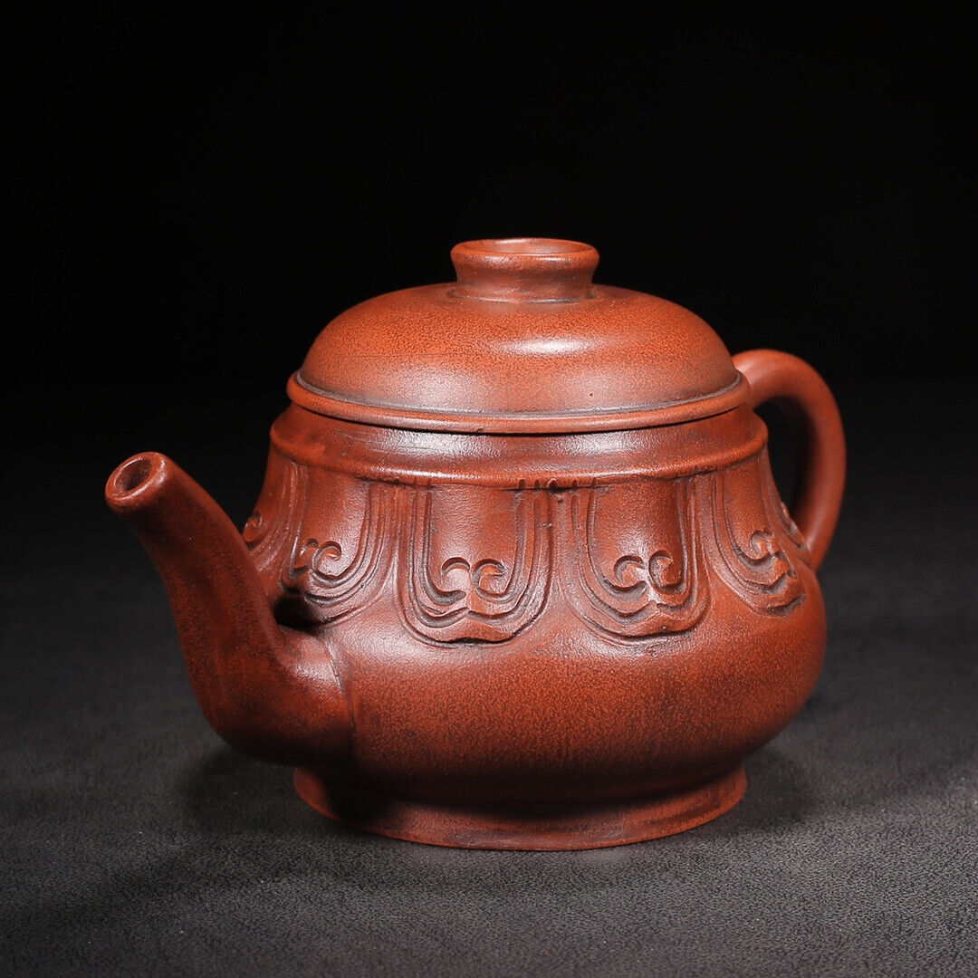 Chinese Yixing Zisha Clay Handmade Exquisite Teapot（梵莲 底款：汪寅仙）