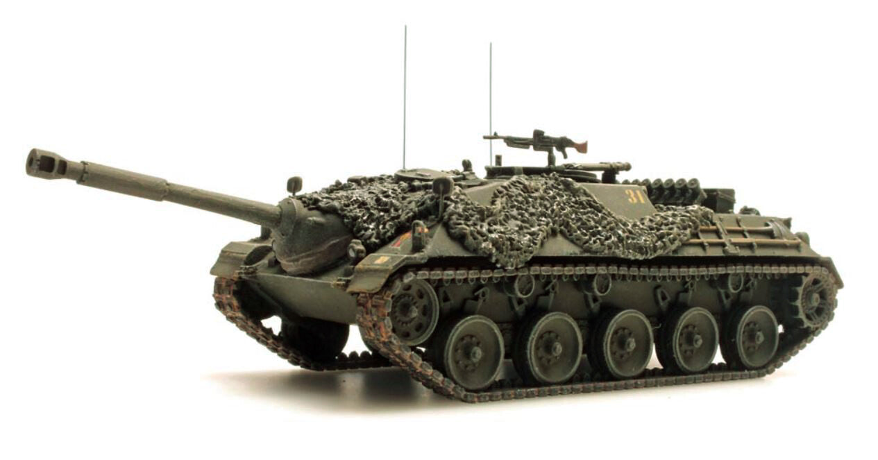 ARTITEC KaJaPa JPZ4-5 Belgian Army Tank destroyer 1/87 FINISHED MODEL TANK