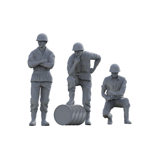 Yao's Studio SSTR144903A 1/144 Military Model UK Tank Soldiers