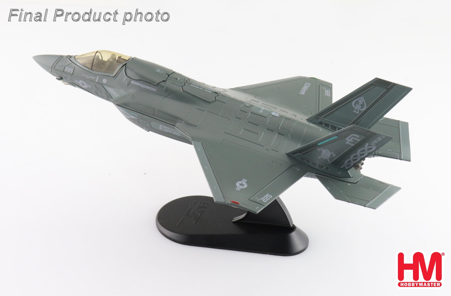 1:72 HM Lockheed Martin F-35B Lightning II 2023 Fighter Diecast Aircraft Model