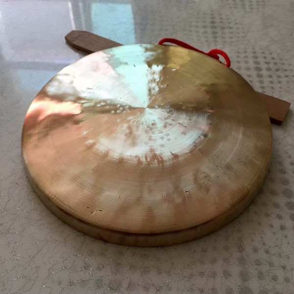 8inch New Brass Wind Gong Gong Cymbal Percussion Instrument