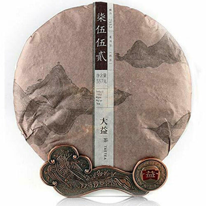 Yunnan Menghai Dayi Classical Ripe Pu Erh Tea TAETEA Select 7552 Ripe Pu'er Tea