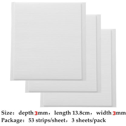 Scrapbookings Double-Sided Adhesives Foam Strips Tape DIY Card Making 3-6 Sheets