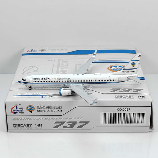 1:400 JC Wings STATE OF KUWAIT BOEING B737-900ER Airplane Diecast Model