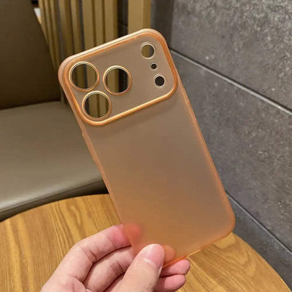 Ultra Thin iPhone Case 0.3mm Matte Frosted