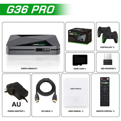G36 PRO game console TV set-top box 4K dual system wireless home, 64 128 256GB