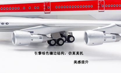 1:200 35CM InFlight TWA BOEING 747-100 Passenger Airplane Diecast Aircraft Model