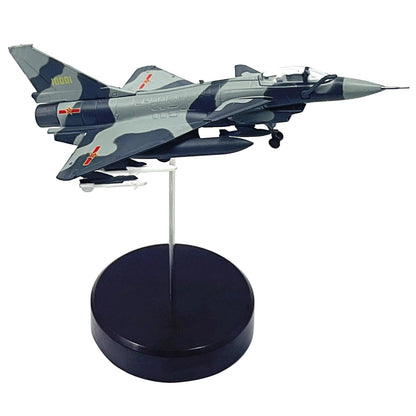 1/144 Chinese Air Force J-10 Vigorous Dragon Fighter Model With Display Stand