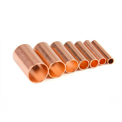 Red Copper GT Small Copper Tube Connecting Tube Wire Connector Terminal Crimping