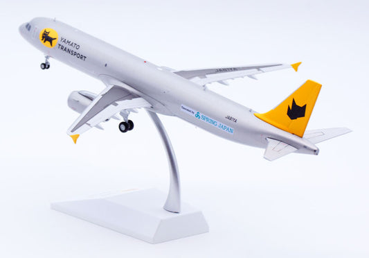 1:200 JC Wings SPRING JAPAN AIRBUS 321 Passenger Airplane Diecast Aircraft Model