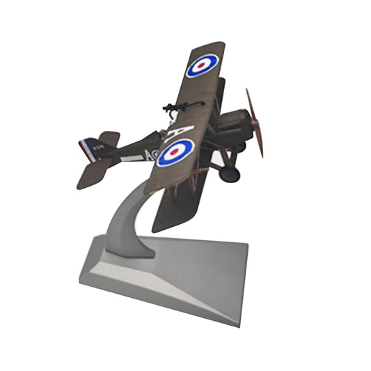 1/72 Diecast Alloy WWI British SE.5A Fighter Military Aircraft Model Toy For Kid