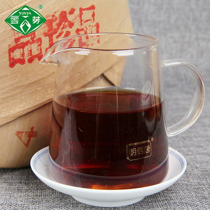2006 Puwen Puer Yunya Shu Pu-erh "Treasures" (Zhen Pin) Puerh Tea Ripe Cake 400g