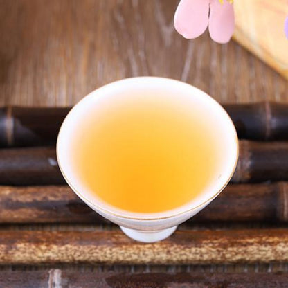 357g Top Pu-erh Shengcha Menghai Qizi Puerh Raw Tea Cake Yunnan Pu'er Green Tea