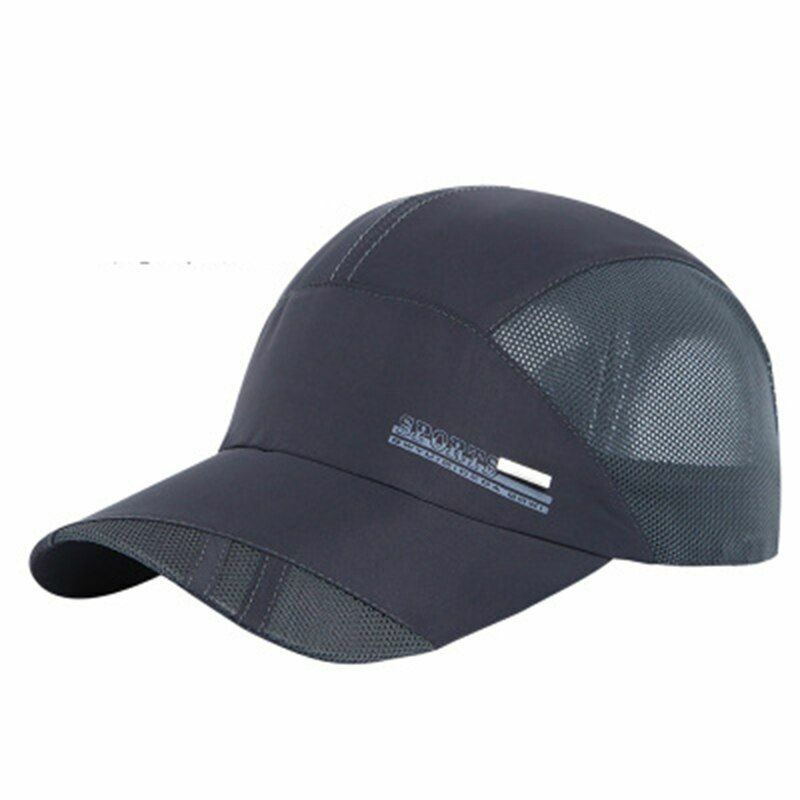 Summer Outdoor Sport Cap Quick Dry Breathable Hiking Fishing Running Sun Hat
