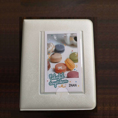 Photo Album 64 Pockets Candy Color Polaroid Mini Photocards Image Holder Storage