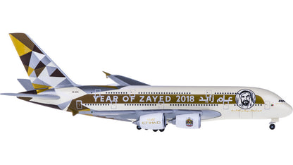 1:500 Herpa ETIHAD AIRBUS A380 Passenger Aircraft Diecast Airplane Plane Model