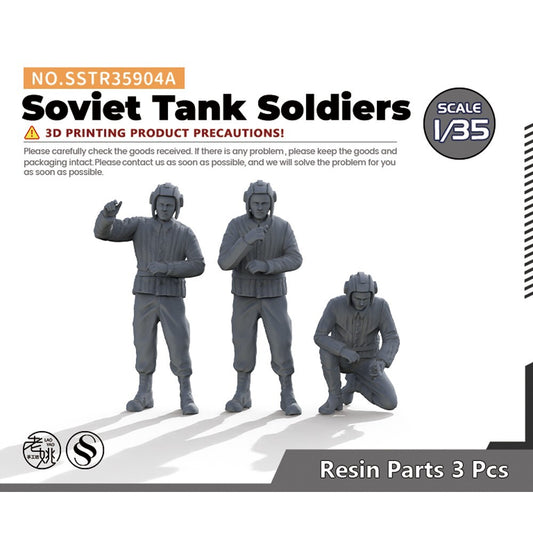 Yao's Studio SSTR35904A 1/35 Military Model Soviet Tank Toldiers
