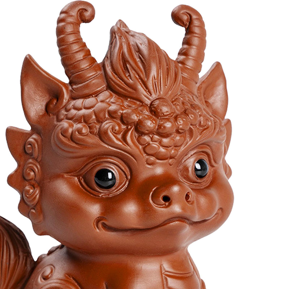 Miniature Dragon Statue Mini Tea Pet Ornament Chinese Tea Decoration for