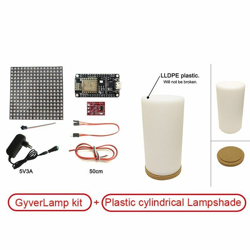 Touch Lamp Matrix 16x16 DIY WiFI Bendable Flexible Addressable Strip Pixel Light
