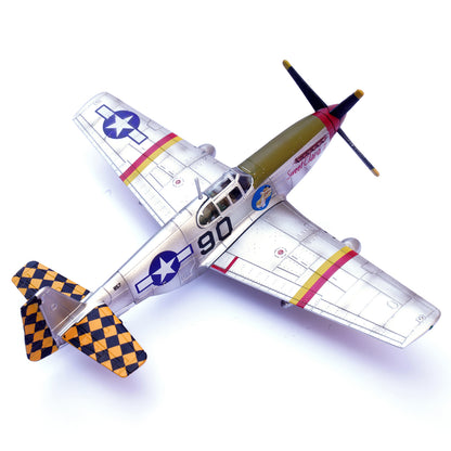 1:72 LEGION P-51B MUSTANG Fighter Plane Aircraft Diecast Airplane Model