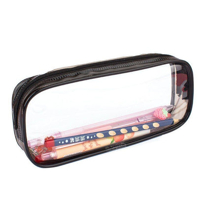 Cosmetic Bag Transparent Travel Accessories Makeup Waterproof Pouch 20.5*8.5*4cm