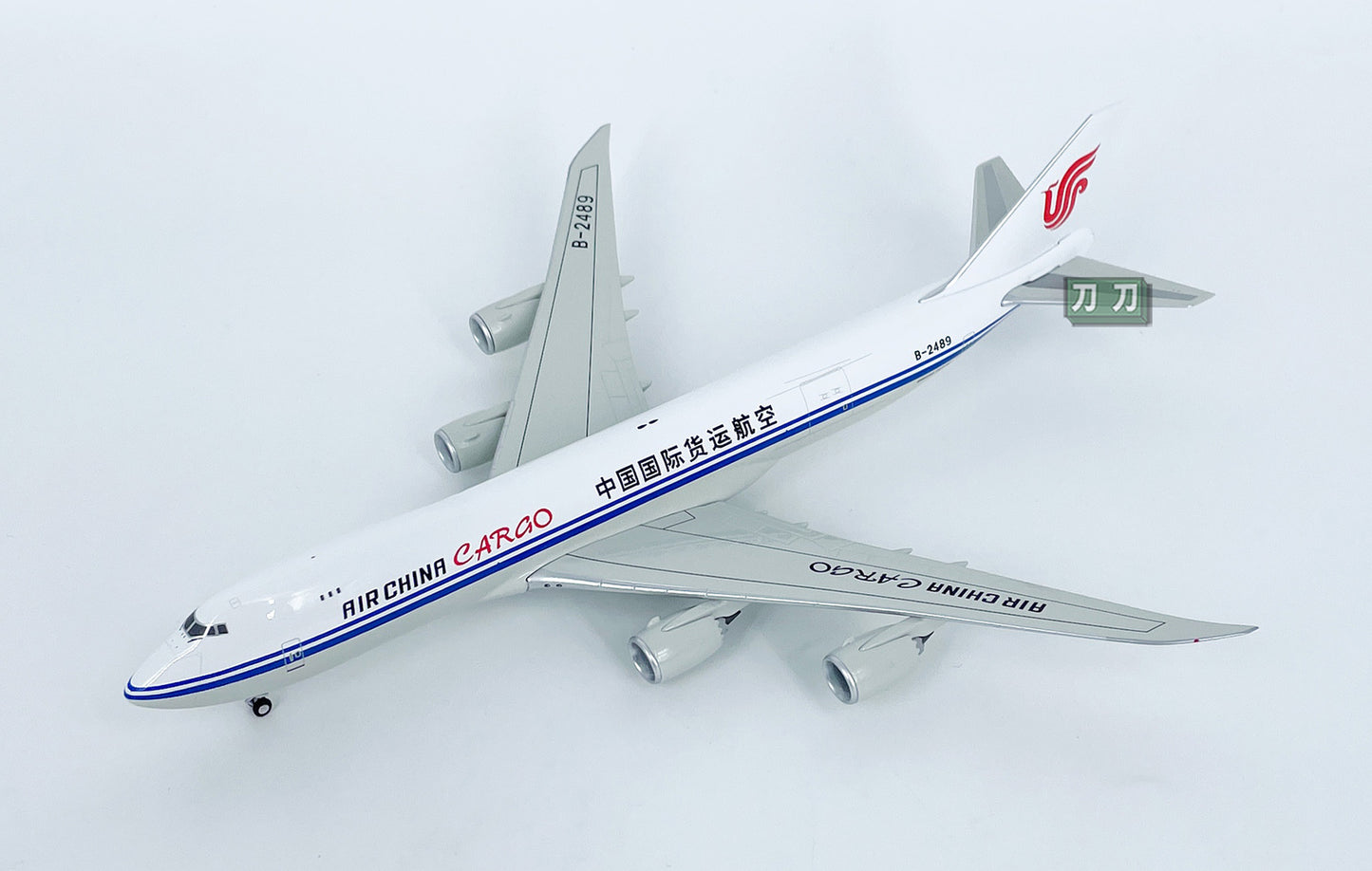 1:400 NG Lite AIR CHINA B747-8F B-2489 CARGO Airplane Diecast Model