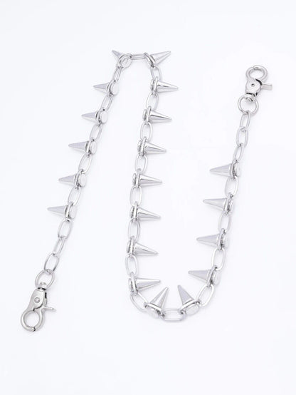 Men Pants Waist Chain Metal Hiphop Punk Belt Women Trouser Jeans Wallet Keychain