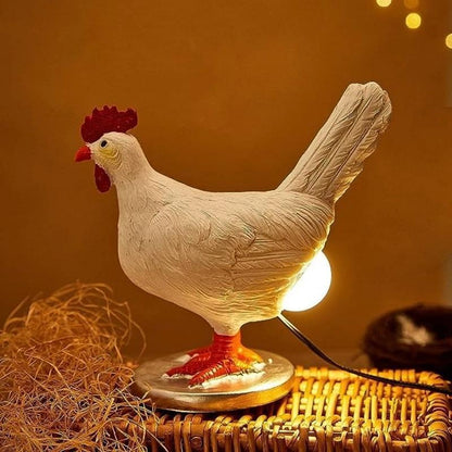 Taxidermy Chicken Eggs Lamp Ranch Farm Country-style Taxidermy Eggs Lamp New