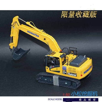 1:50 KOMATSU HB215LC-2 Hybrid Excavator Construction Machine Diecast Model