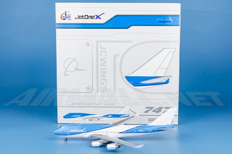 1:400 JC Wings JetOneX B747-400 VQ-BWM Longtail Livery Diecast Aircraft Model